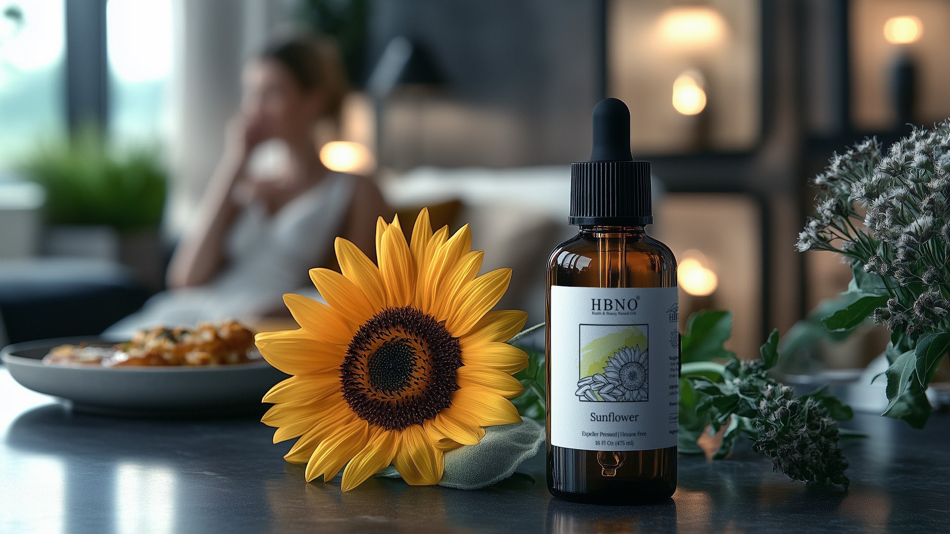 Sunflower Oil Used For Cooking and Other Purposes
