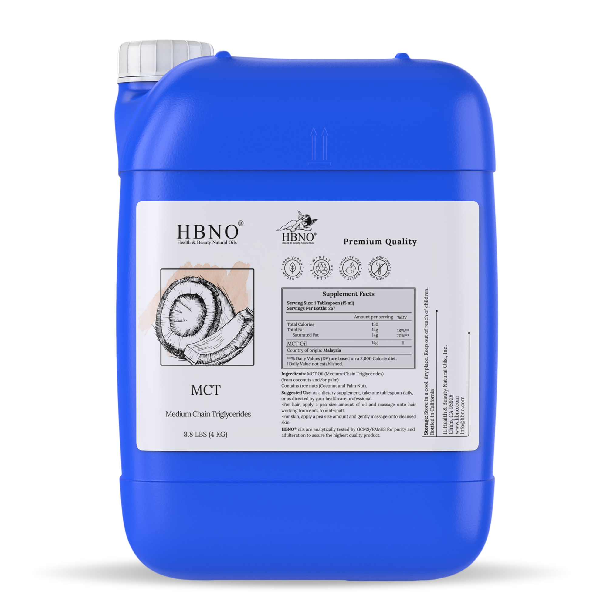 Fractionated Coconut (MCT) Carrier Oil Fractionated Coconut (MCT) Carrier Oil