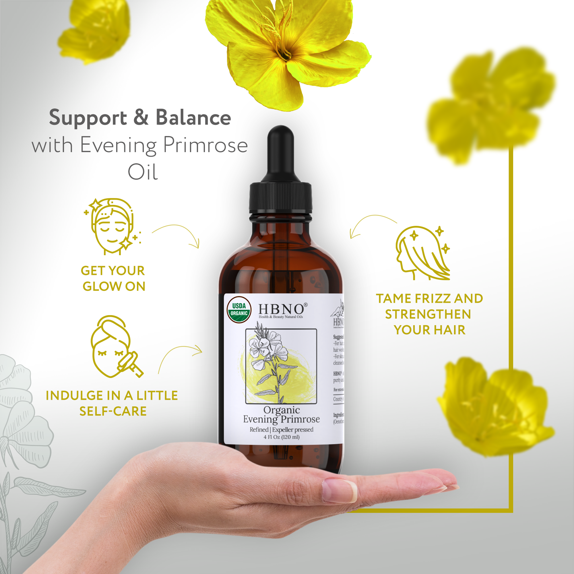 Evening Primrose Carrier Oil Organic Evening Primrose Carrier Oil Organic