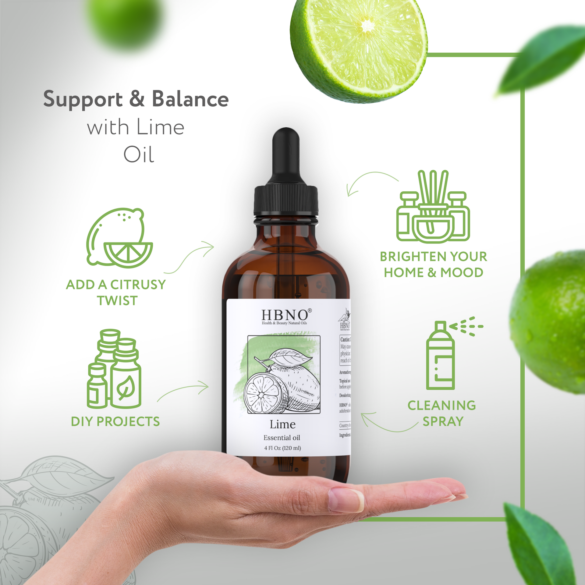 Lime Cold Pressed Essential Oil Lime Cold Pressed Essential Oil