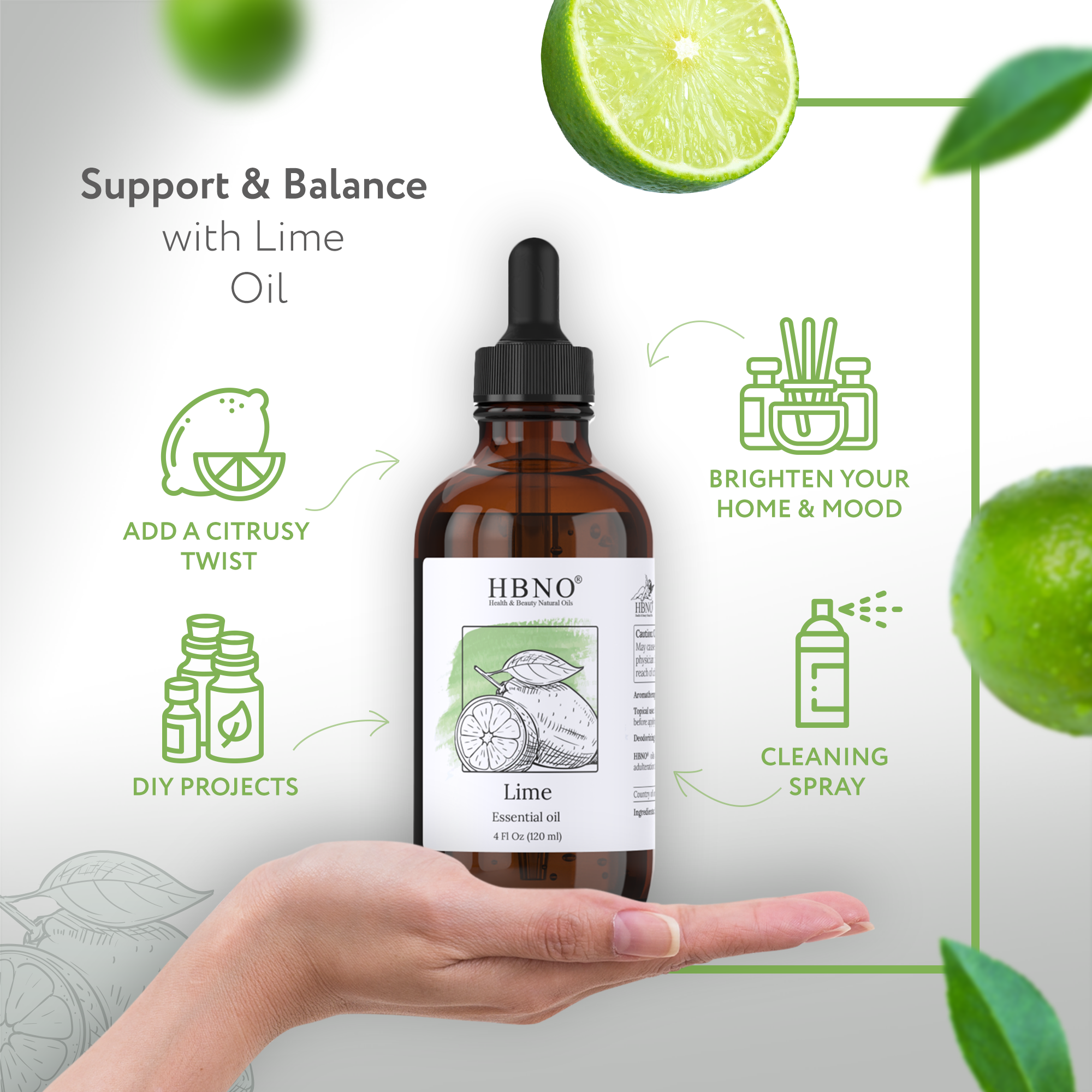 Lime Cold Pressed Essential Oil Lime Cold Pressed Essential Oil