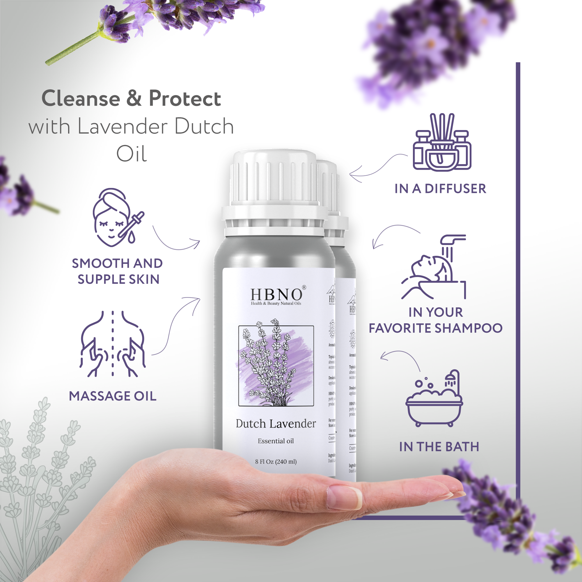 Lavandin Dutch Lavender Essential Oil Lavandin Dutch Lavender Essential Oil