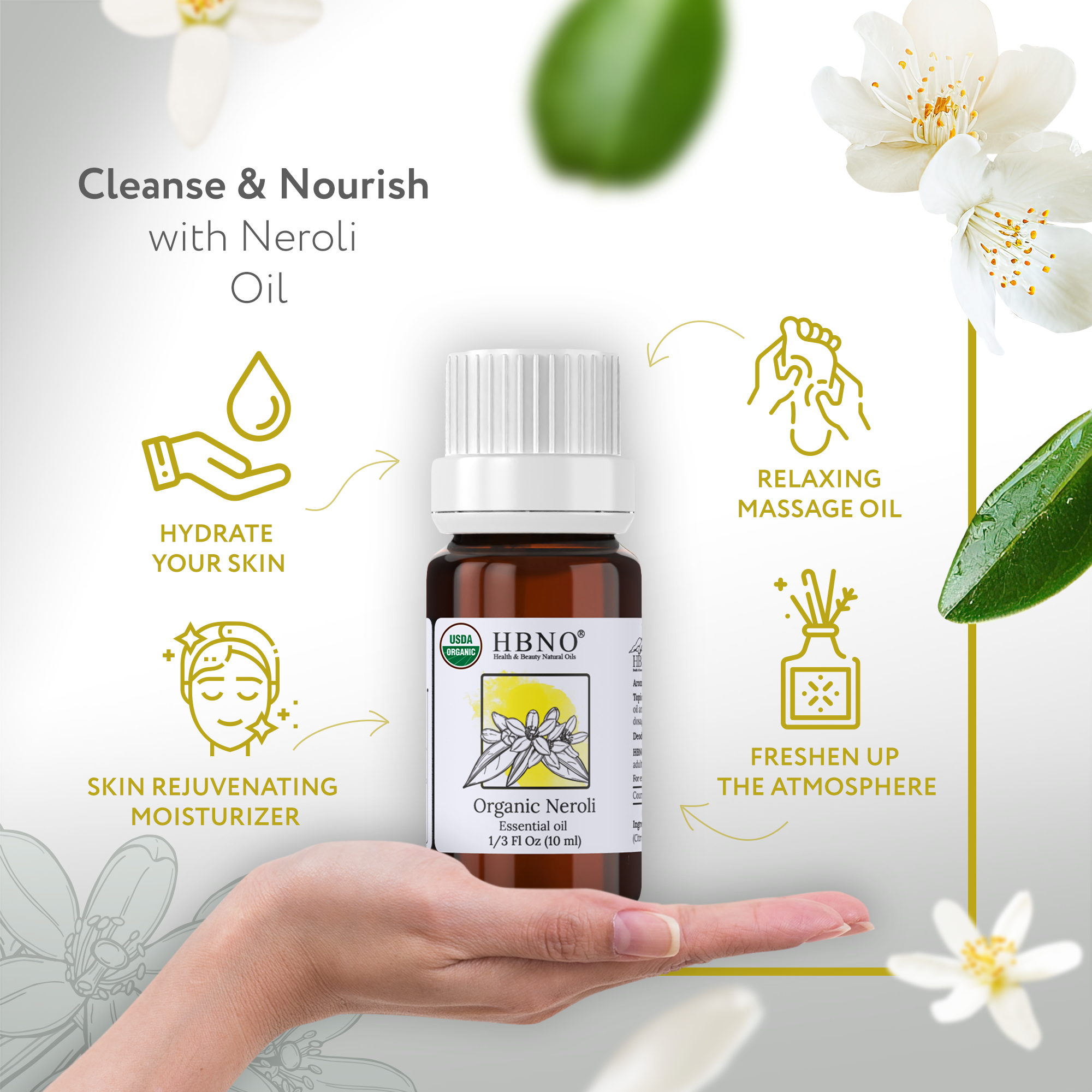 Neroli Essential Oil Organic Neroli Essential Oil Organic