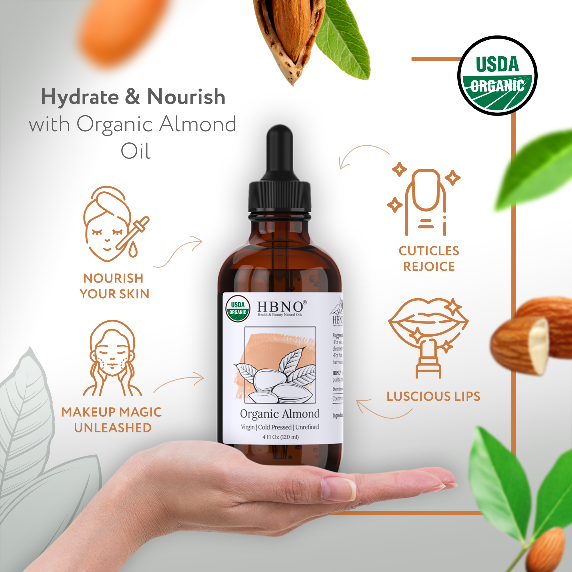 Almond Carrier Oil Unrefined Organic Almond Carrier Oil Unrefined Organic