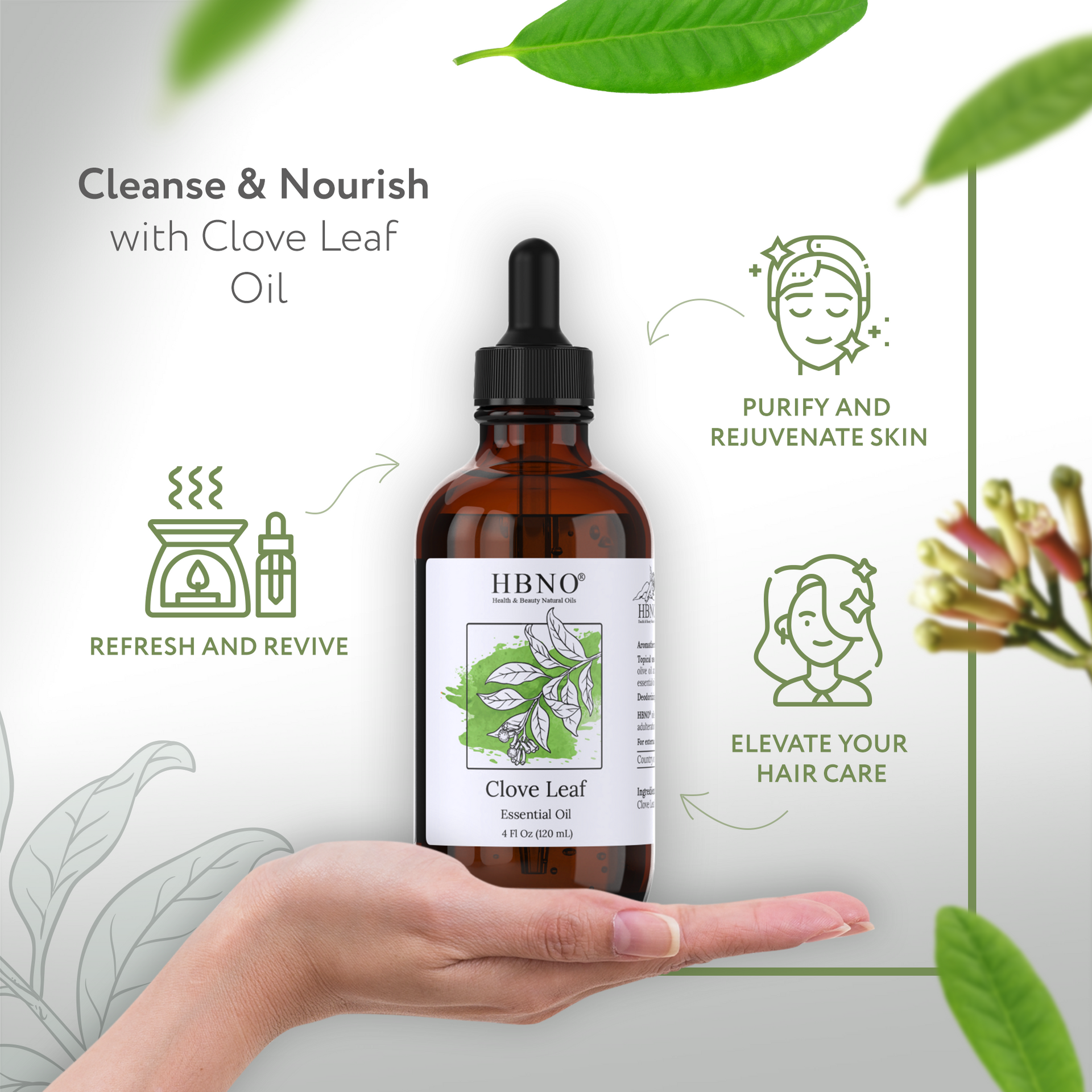 Clove Leaf Essential Oil Clove Leaf Essential Oil