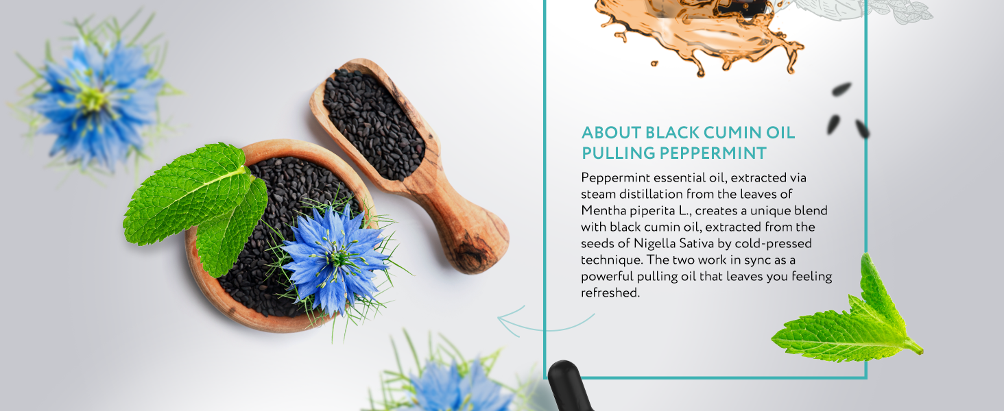 Organic Swish & Shine Black Cumin + Peppermint Organic Swish & Shine Black Cumin + Peppermint