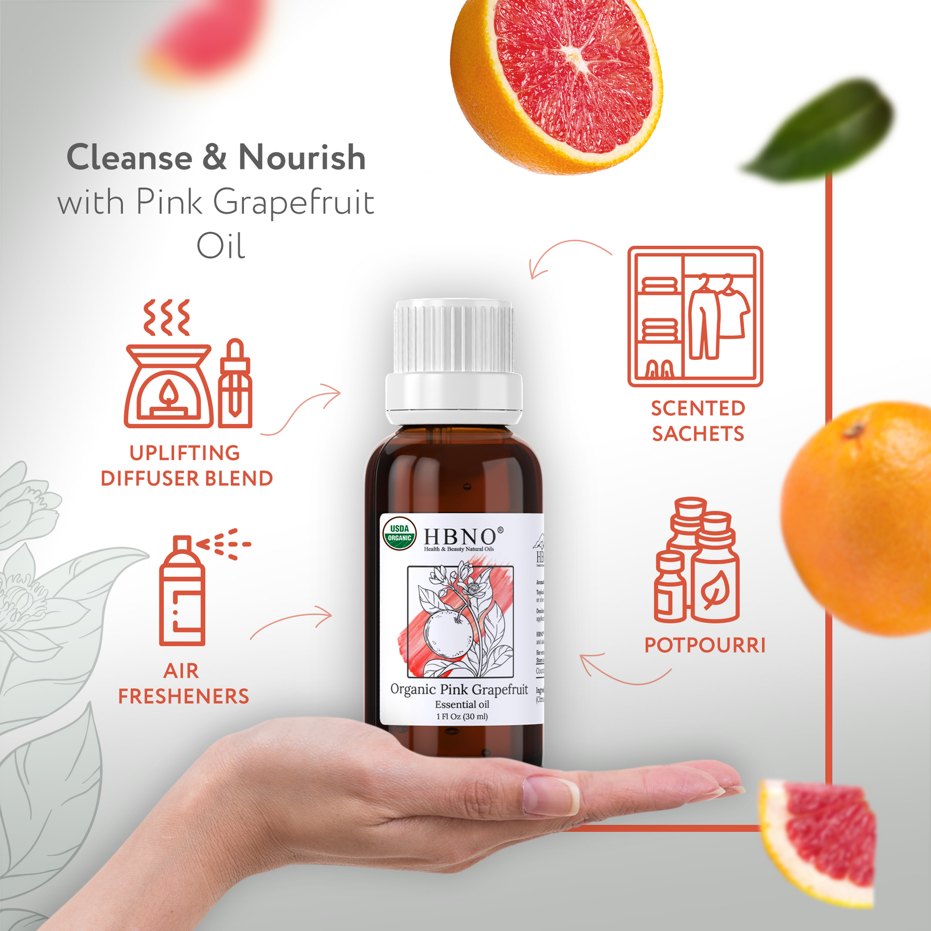Grapefruit Pink Essential Oil Organic Grapefruit Pink Essential Oil Organic
