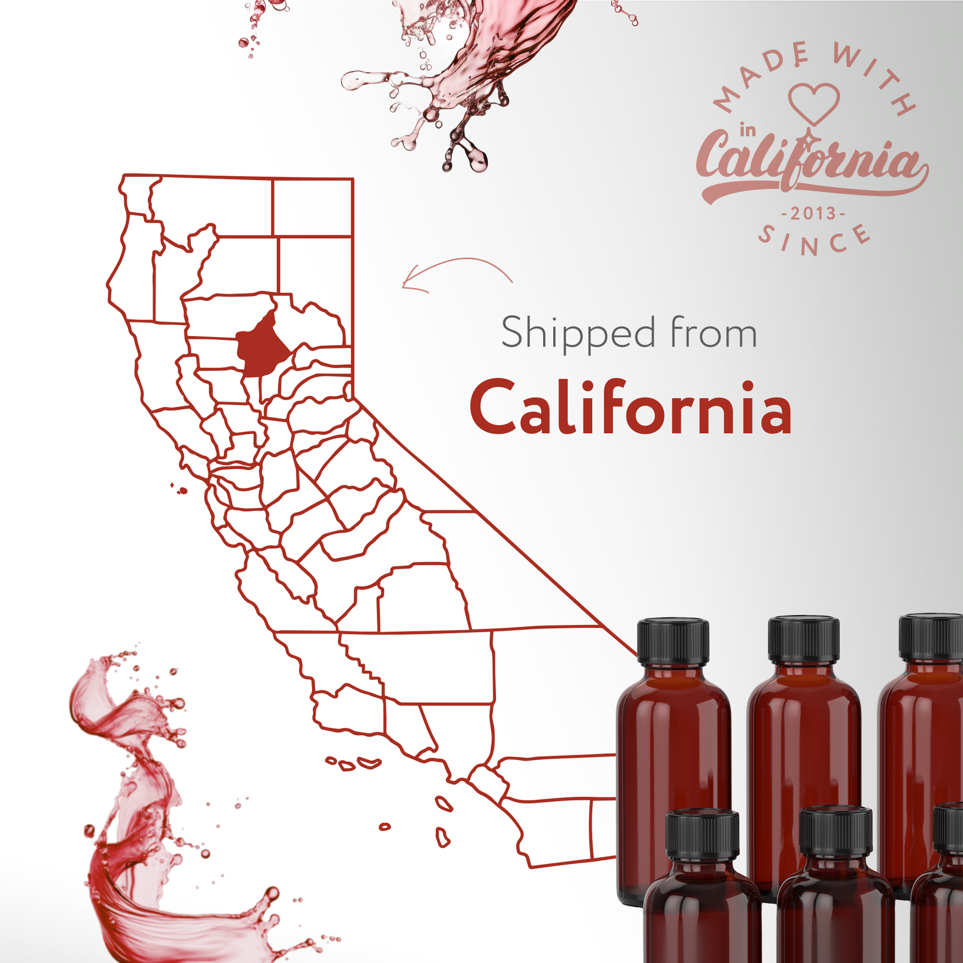 1oz AM Glass Bottle w/ cap (6 PACK) 1oz AM Glass Bottle w/ cap (6 PACK)