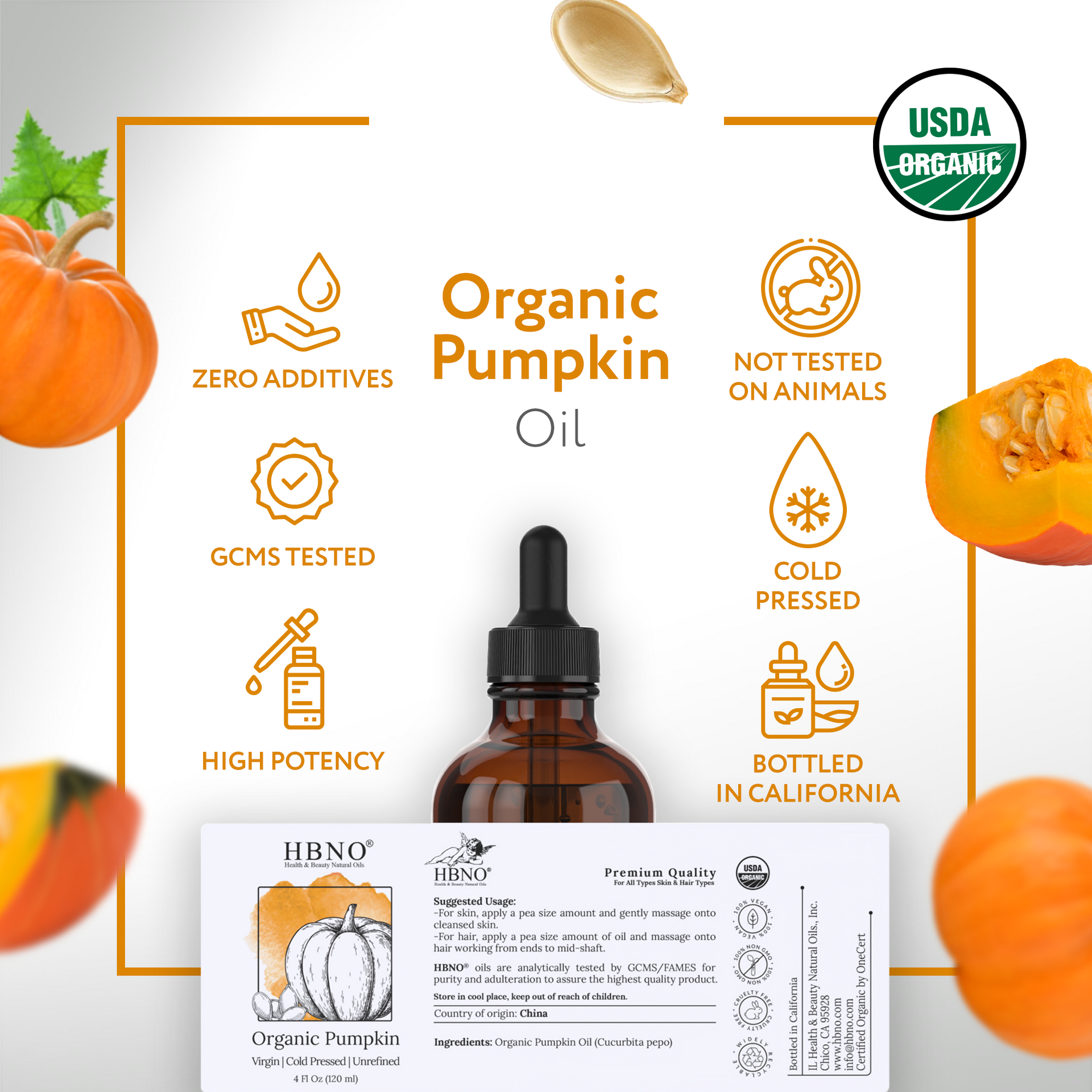 Pumpkin Seed Carrier Oil Organic Pumpkin Seed Carrier Oil Organic