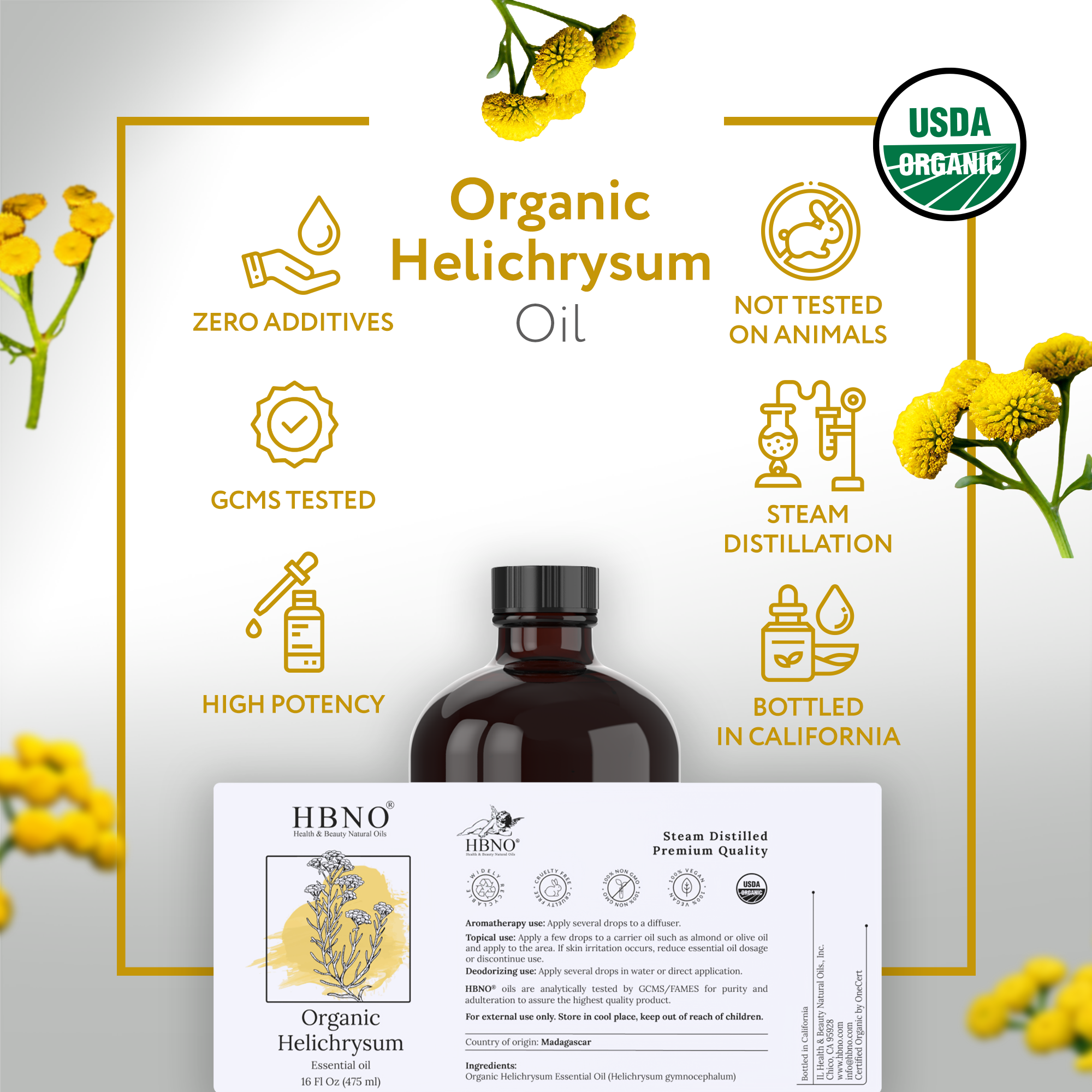 Helichrysum Gymnocephalum Essential Oil Organic Helichrysum Gymnocephalum Essential Oil Organic