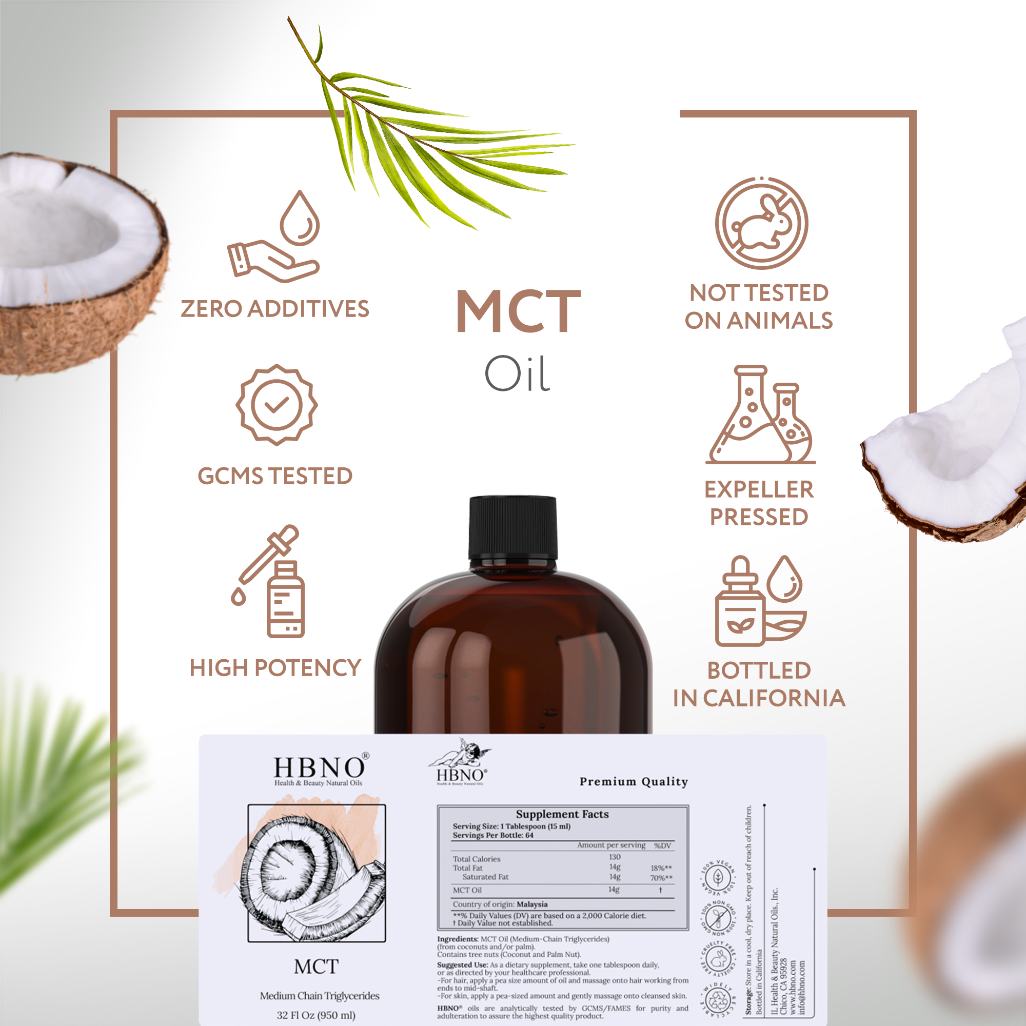 Fractionated Coconut (MCT) Carrier Oil Fractionated Coconut (MCT) Carrier Oil