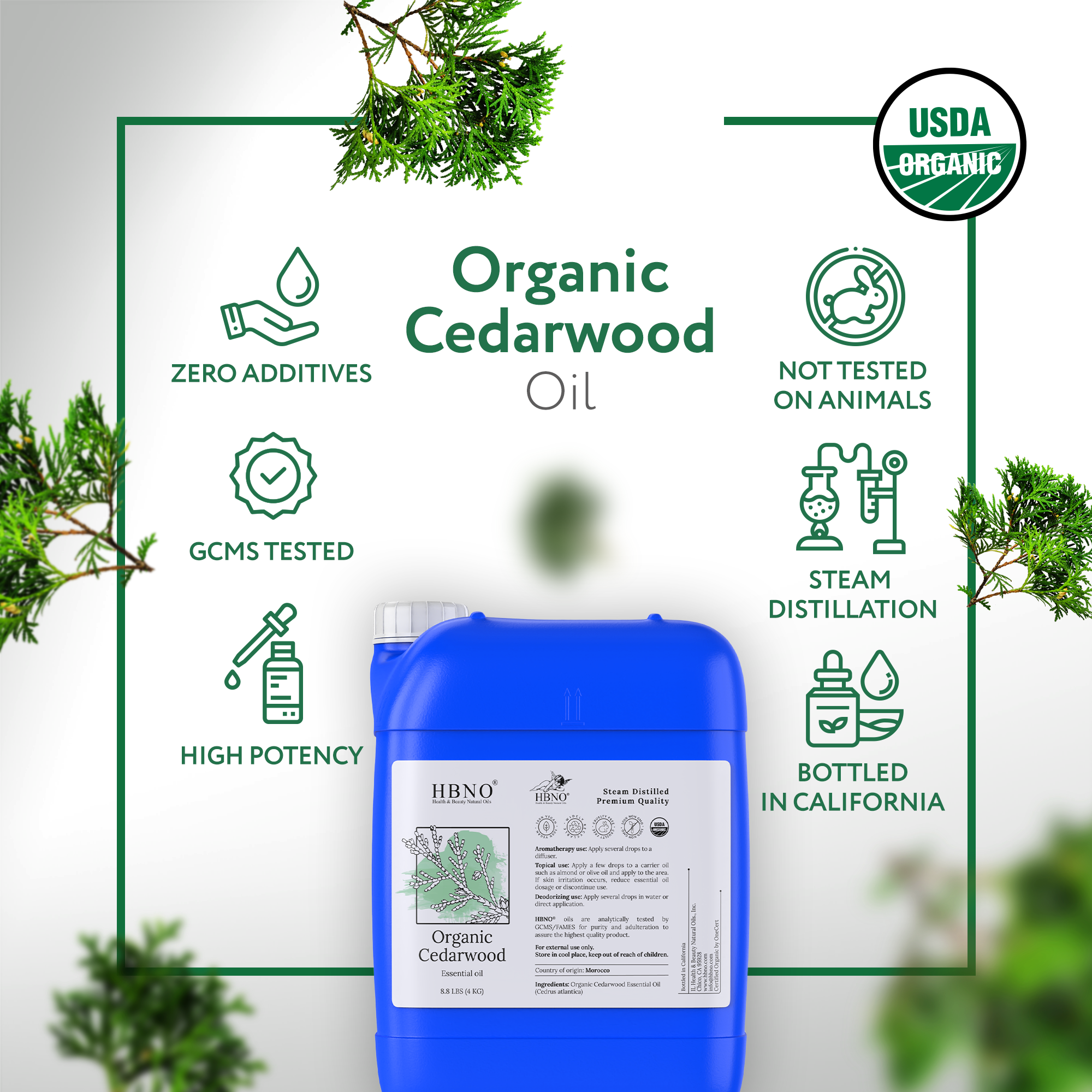 Cedarwood Atlas Essential Oil Organic Cedarwood Atlas Essential Oil Organic