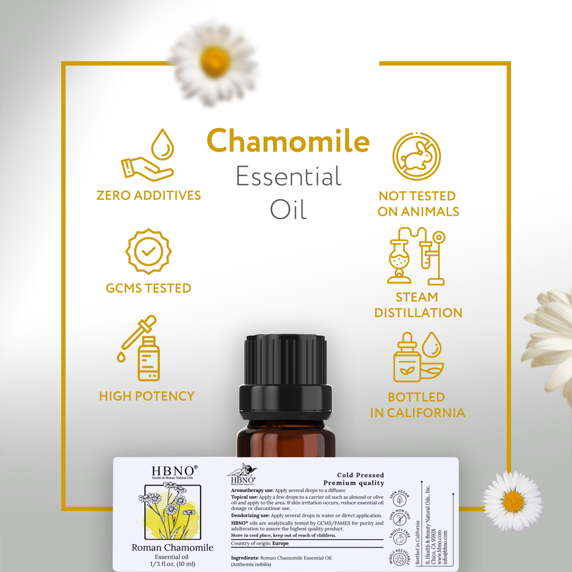 Roman Chamomile Essential Oil Roman Chamomile Essential Oil