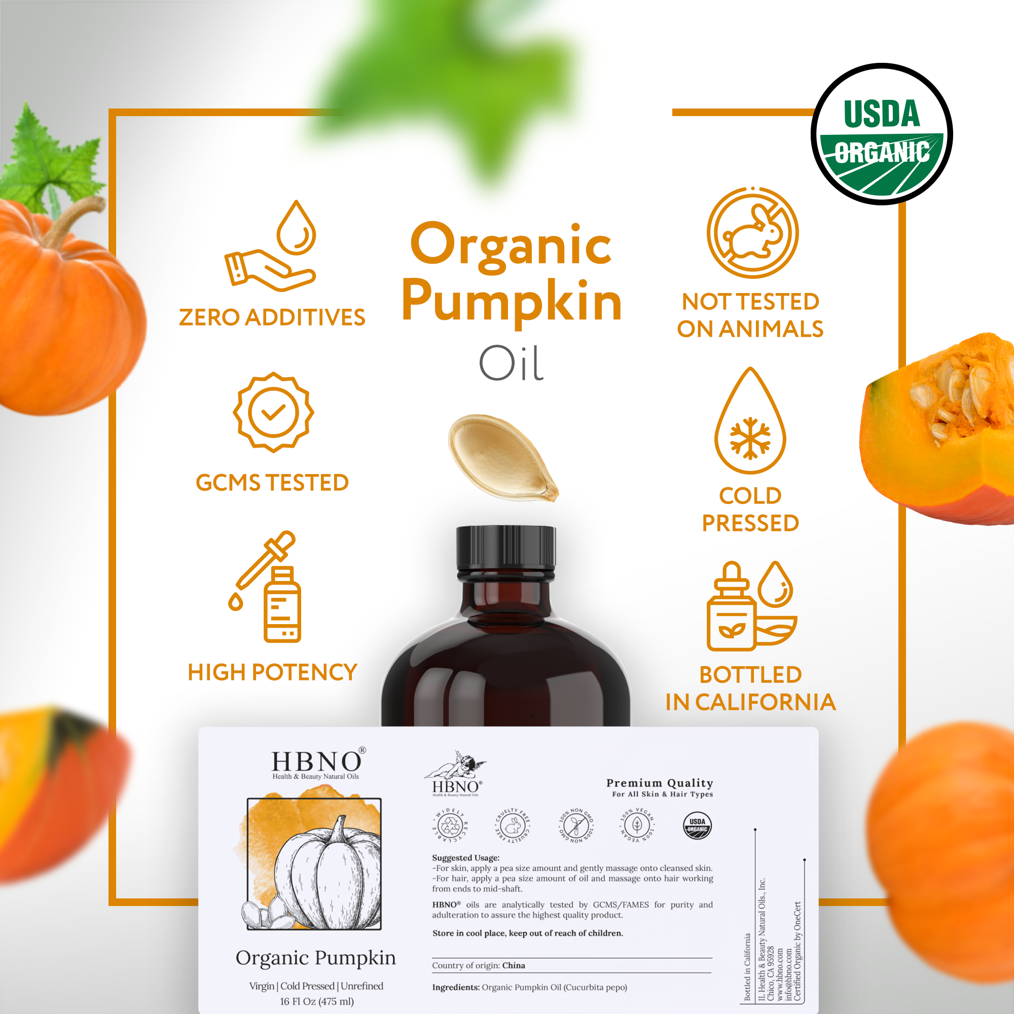 Pumpkin Seed Carrier Oil Organic Pumpkin Seed Carrier Oil Organic
