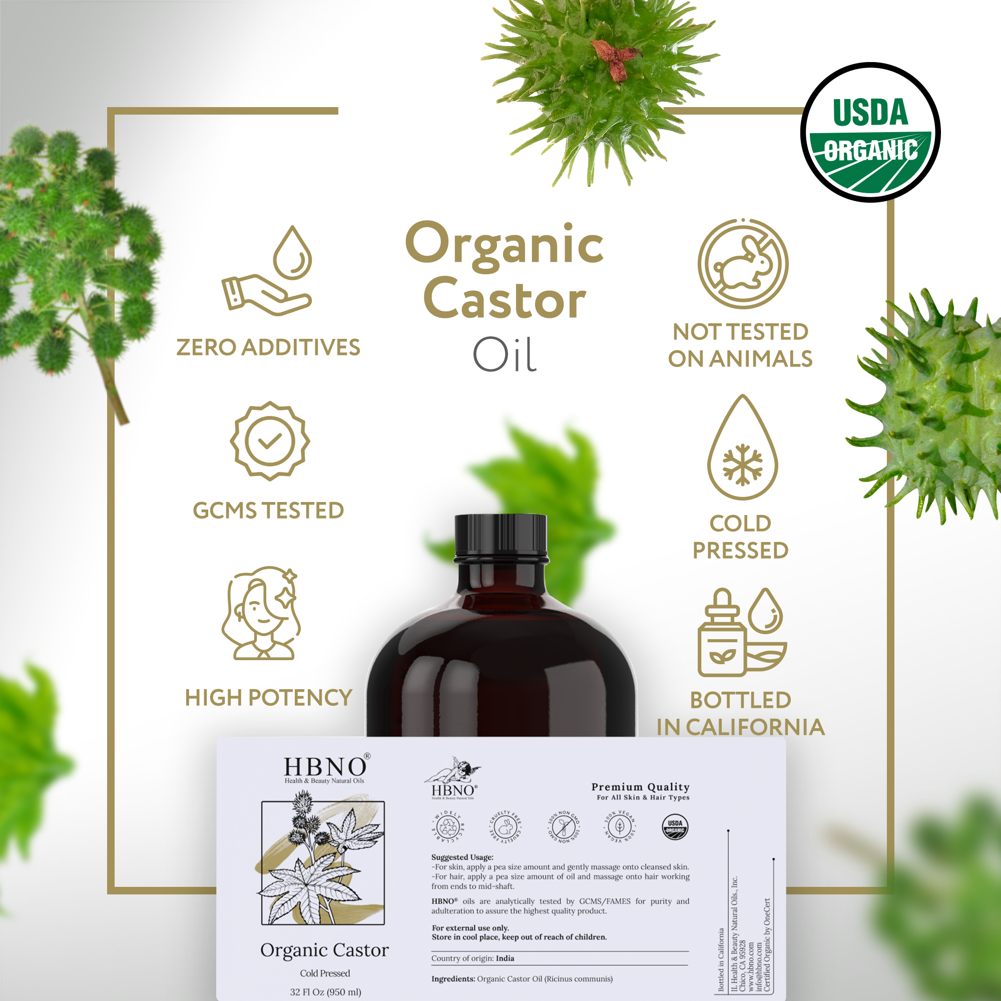Castor Carrier Oil Organic Castor Carrier Oil Organic