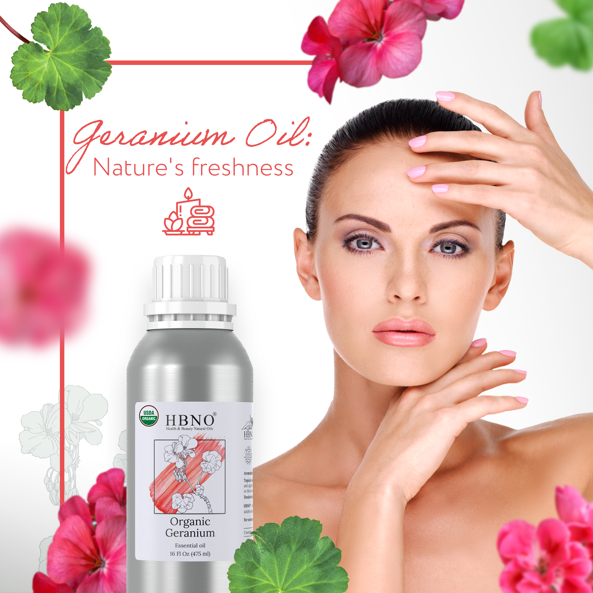 Geranium Essential Oil Organic Organic Geranium Essential Oil