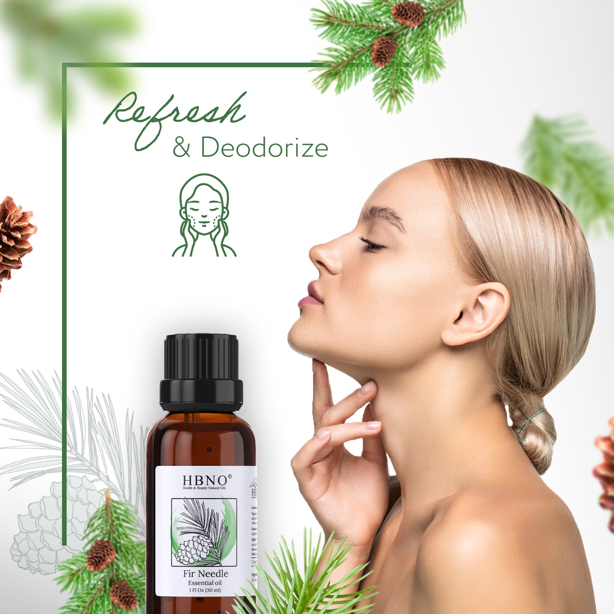 HBNO RETAIL - Fir Needle Oil 4kg Fir Needle Essential Oil