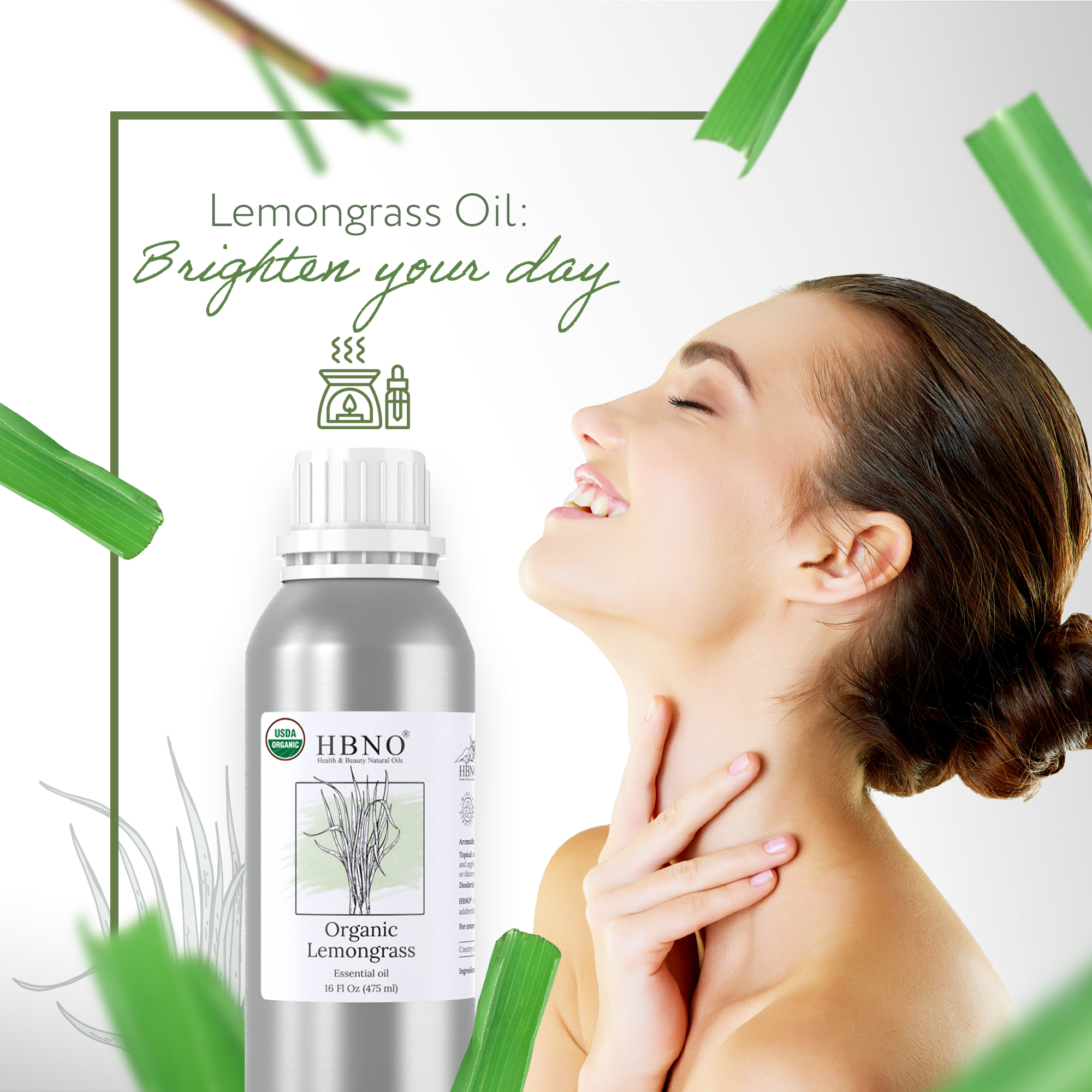 Lemongrass Essential Oil Organic Lemongrass Essential Oil