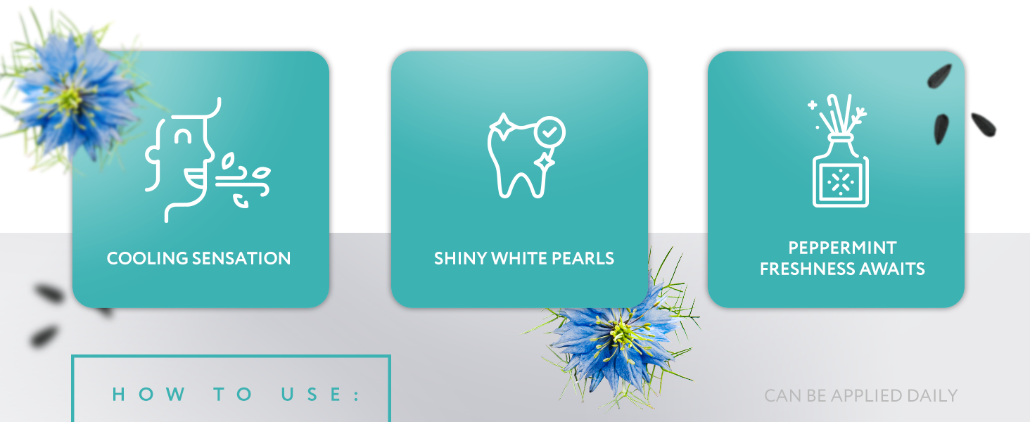 Organic Swish & Shine Black Cumin + Peppermint Organic Swish & Shine Black Cumin + Peppermint