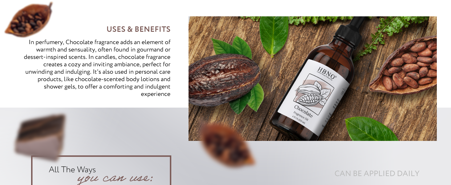 Chocolate Natural Fragrance Chocolate Natural Fragrance