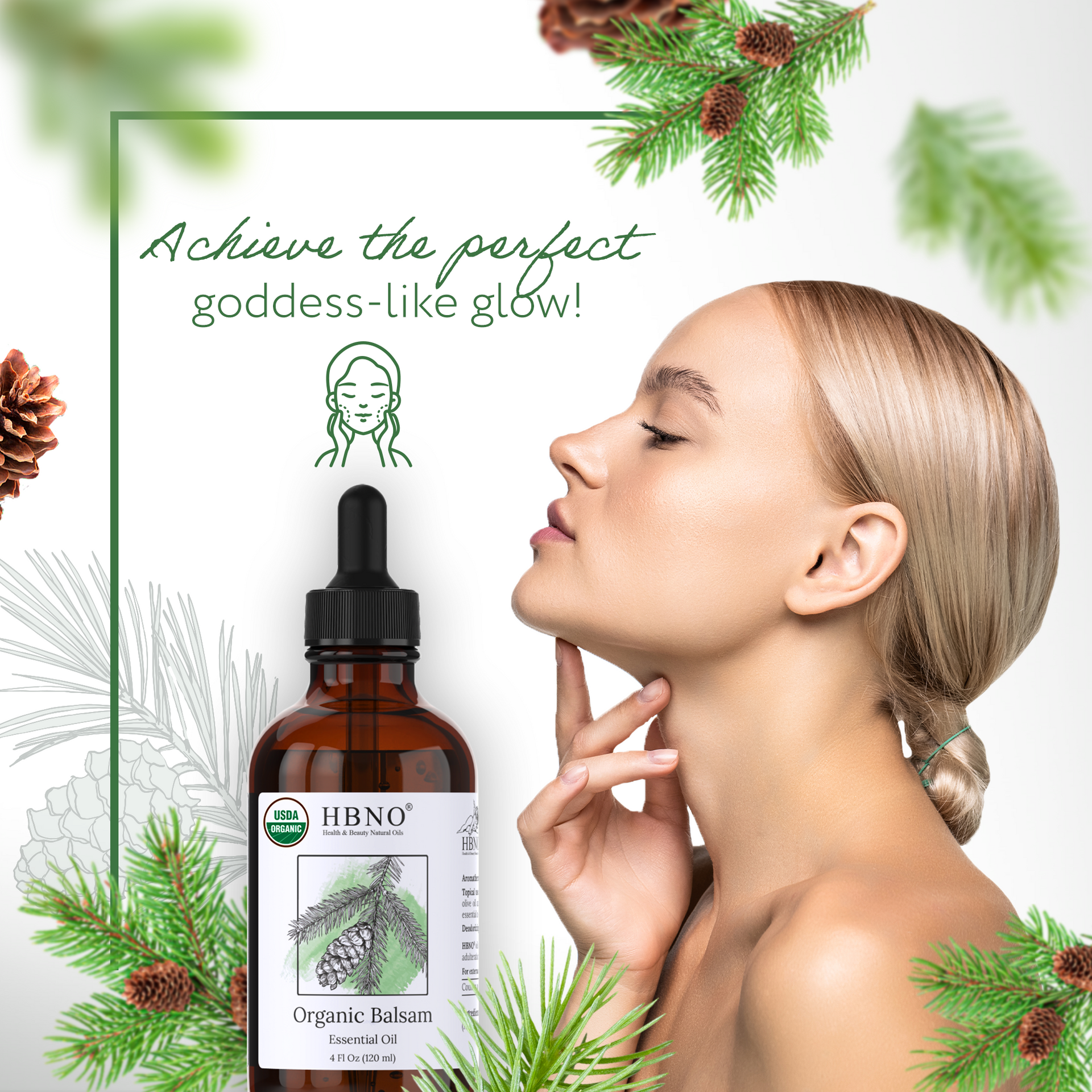 Balsam Fir Needle Essential Oil Organic Balsam Fir Leaf Essential Oil Organic