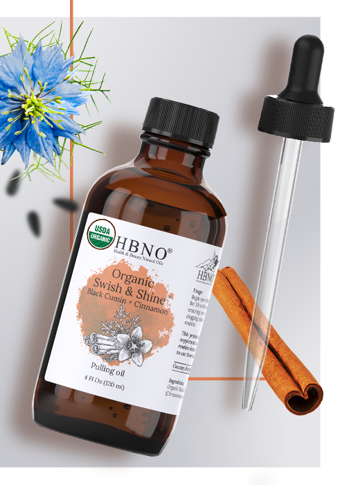 Organic Swish & Shine Black Cumin + Cinnamon Organic Swish & Shine Black Cumin + Cinnamon