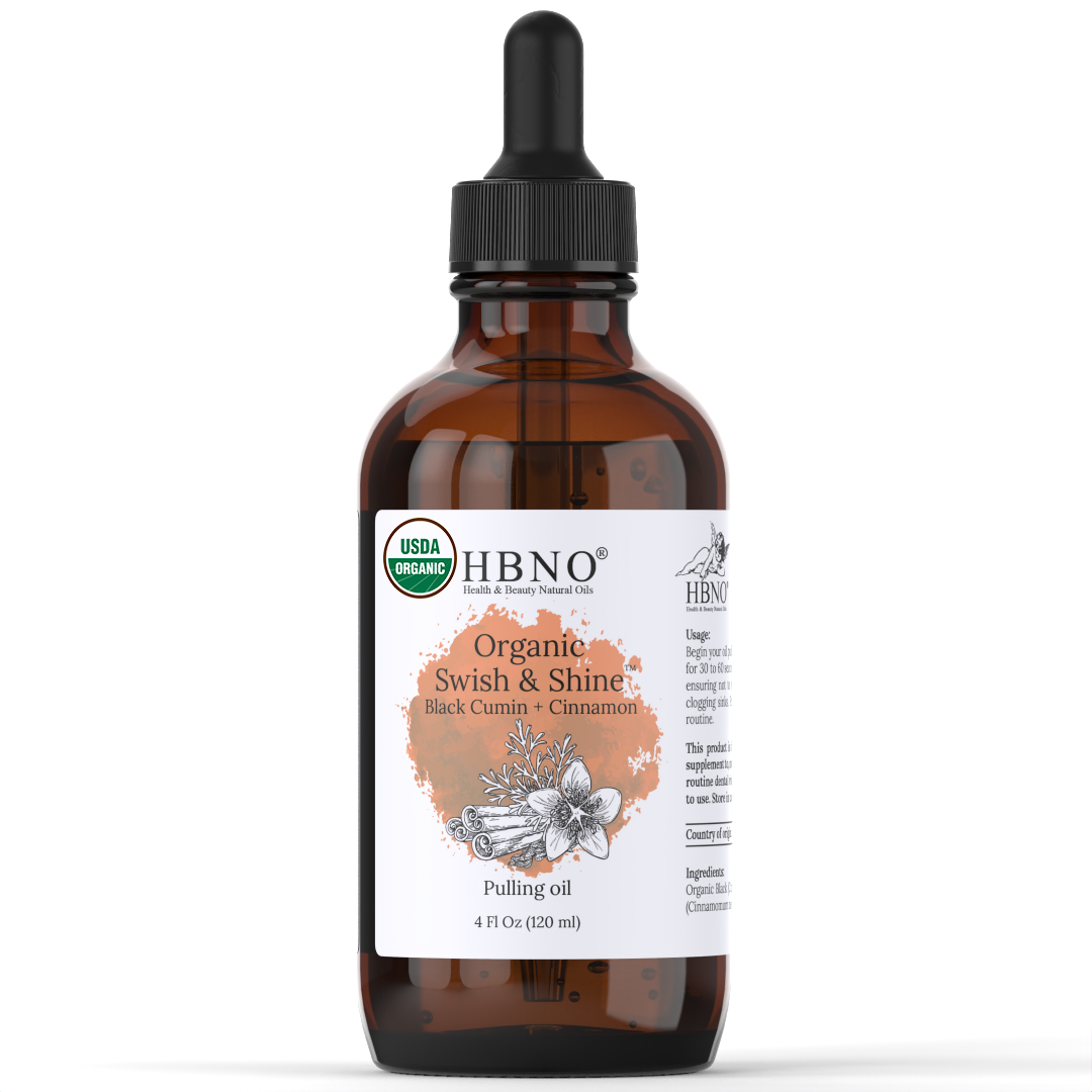 Organic Swish & Shine Black Cumin + Cinnamon Organic Swish & Shine Black Cumin + Cinnamon