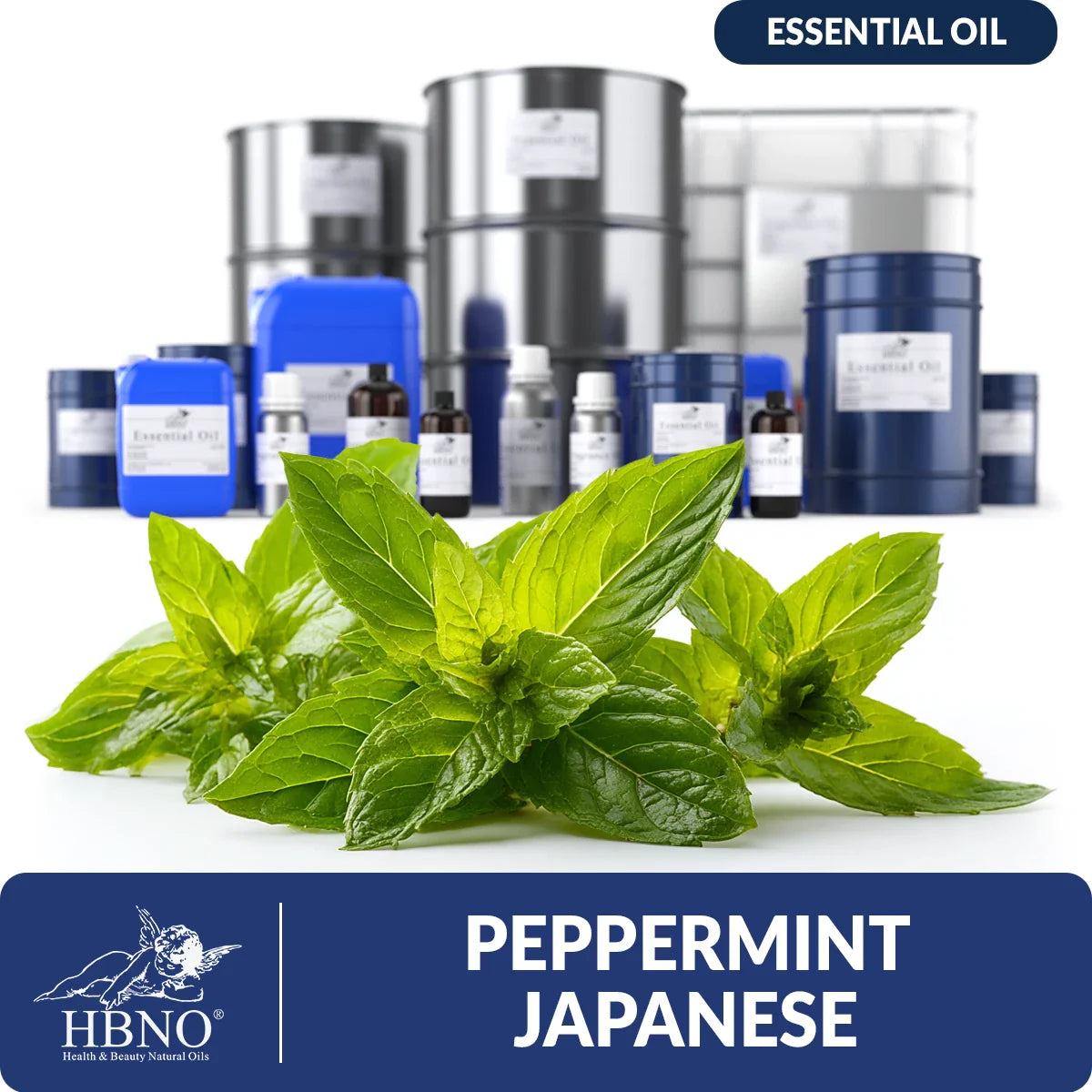Peppermint Essential Oil - Mentha Arvensis (Cornmint)
