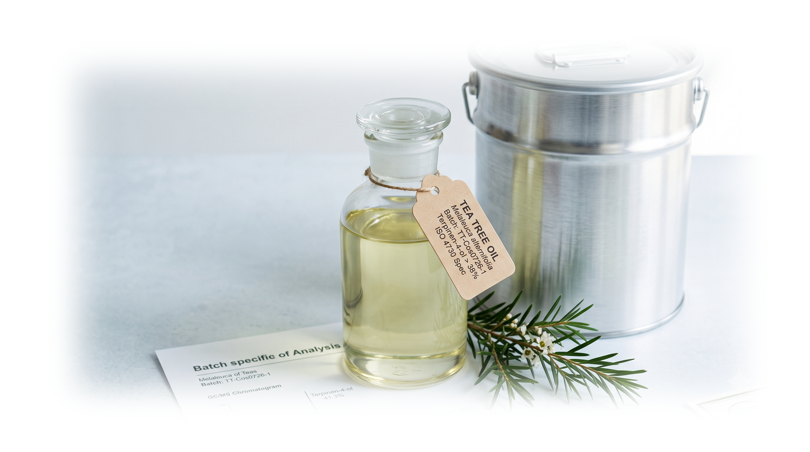 Bulk Tea Tree Oil for Cosmetic Formulation: A Sourcing and Specification Guide