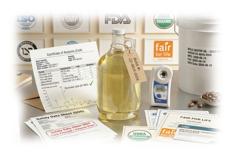 Food Grade Castor Oil Bulk Supplier: Quality Standards for Cosmetic and Personal Care Manufacturers