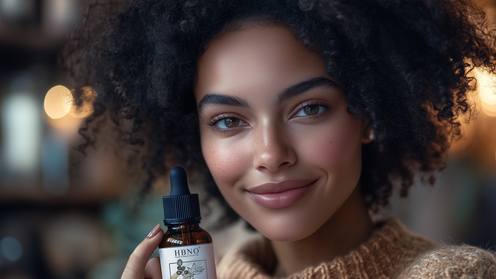 oil-filled bottle kept on a basket along with seeds and leaves
