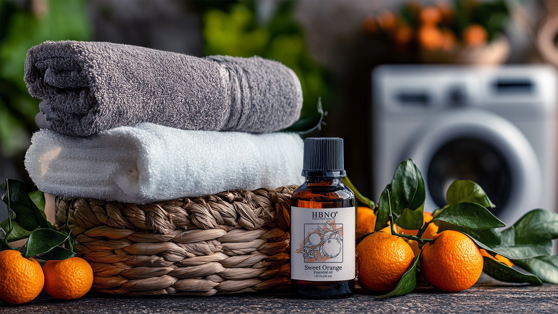 Top Benefits of Orange Essential Oil for Laundry Use