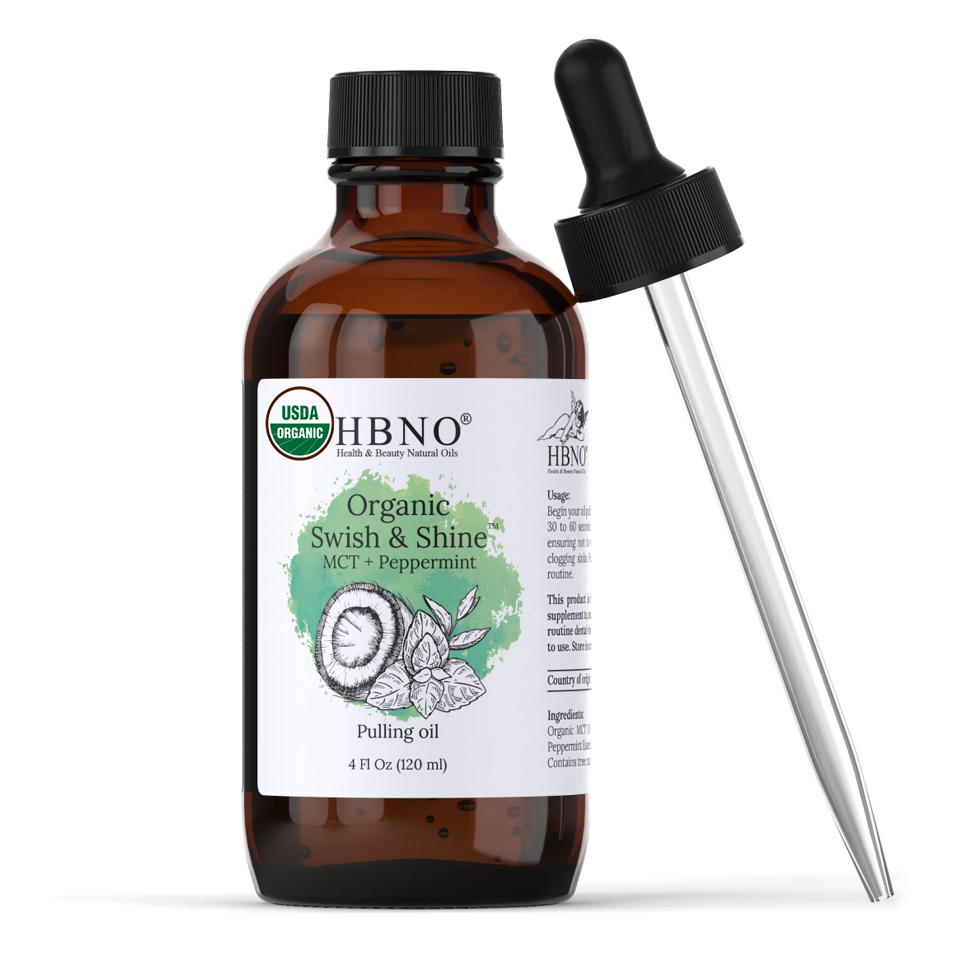 MCT Oil pulling peppermint ORGANIC