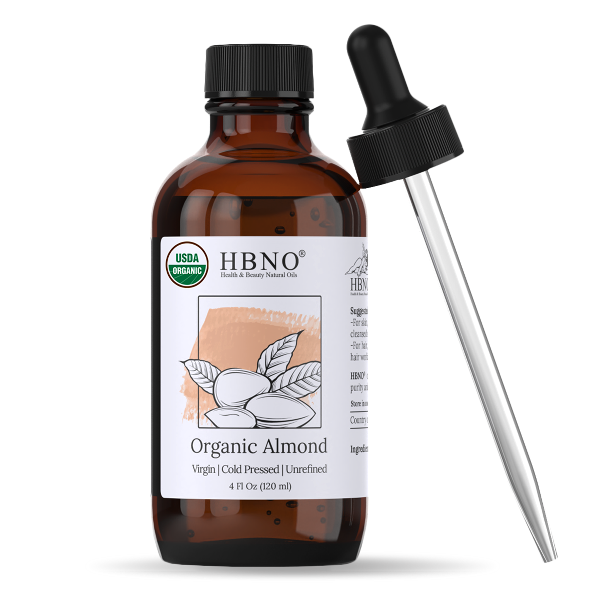 Almond Carrier Oil Unrefined Organic