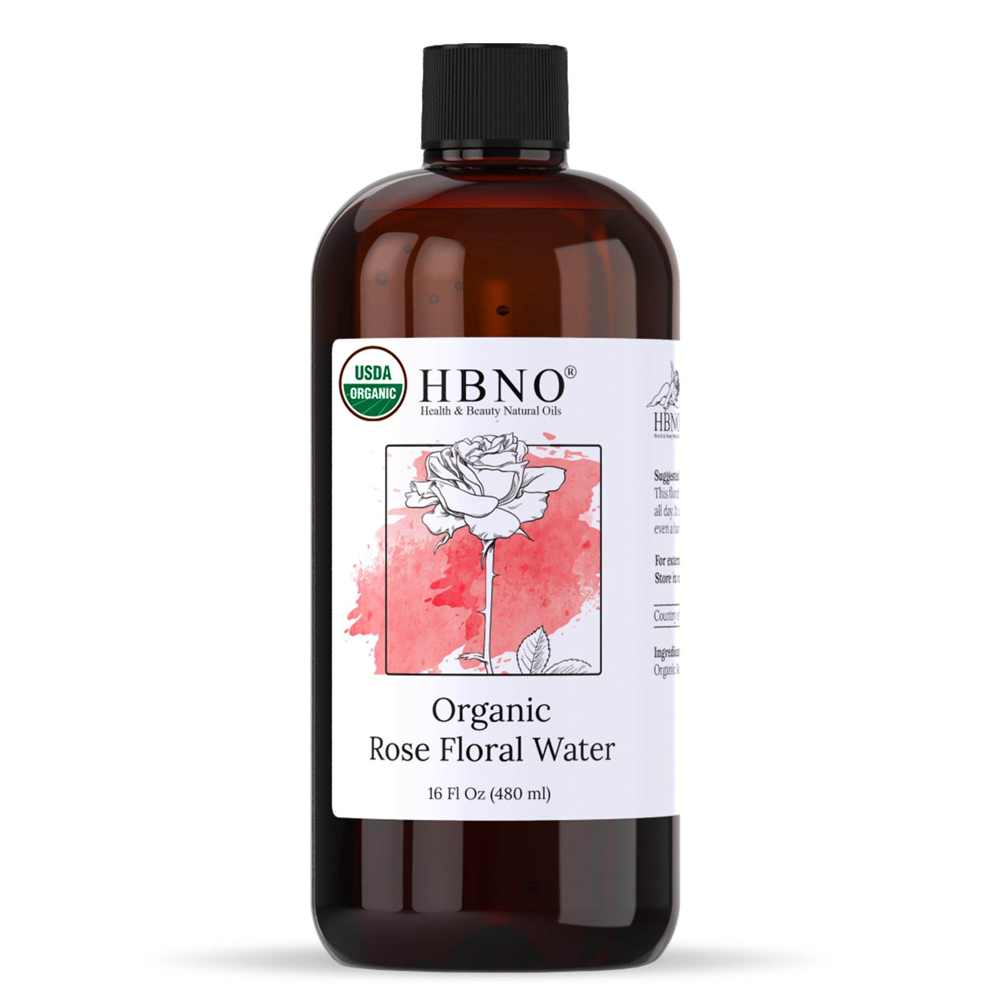 Rose Floral Water, Organic