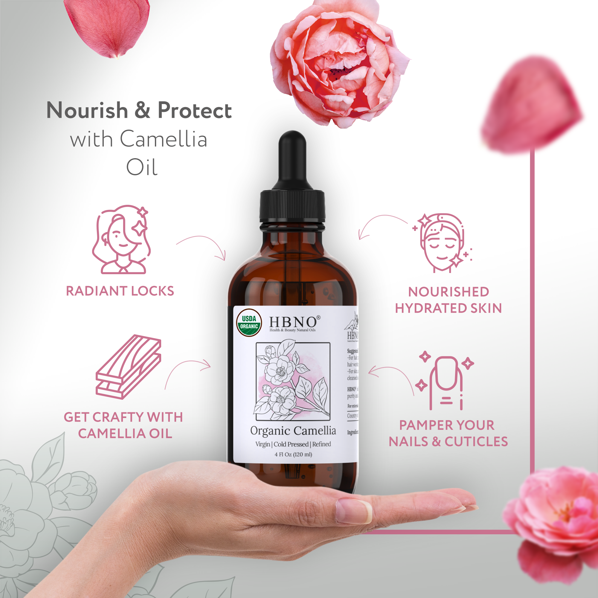 Camellia Carrier Oil Organic