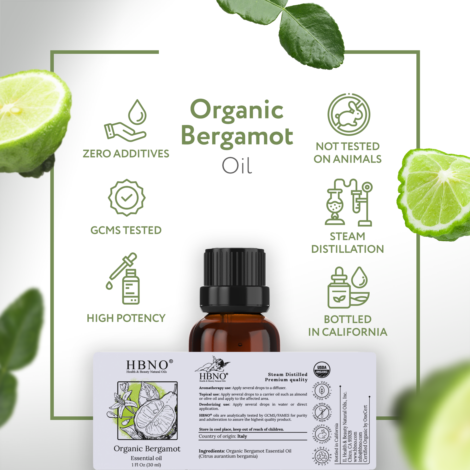 Bergamot Oil ORGANIC