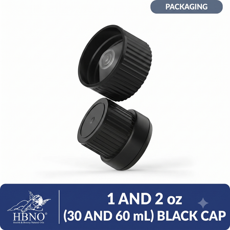 1 and 2 oz (30 and 60 ml) Black Cap