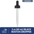 2 oz (60 ml) Black Boston Dropper