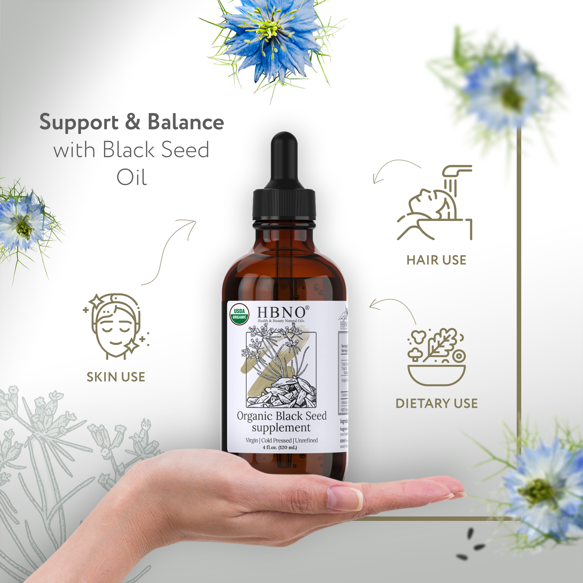 Black Seed Oil, Organic