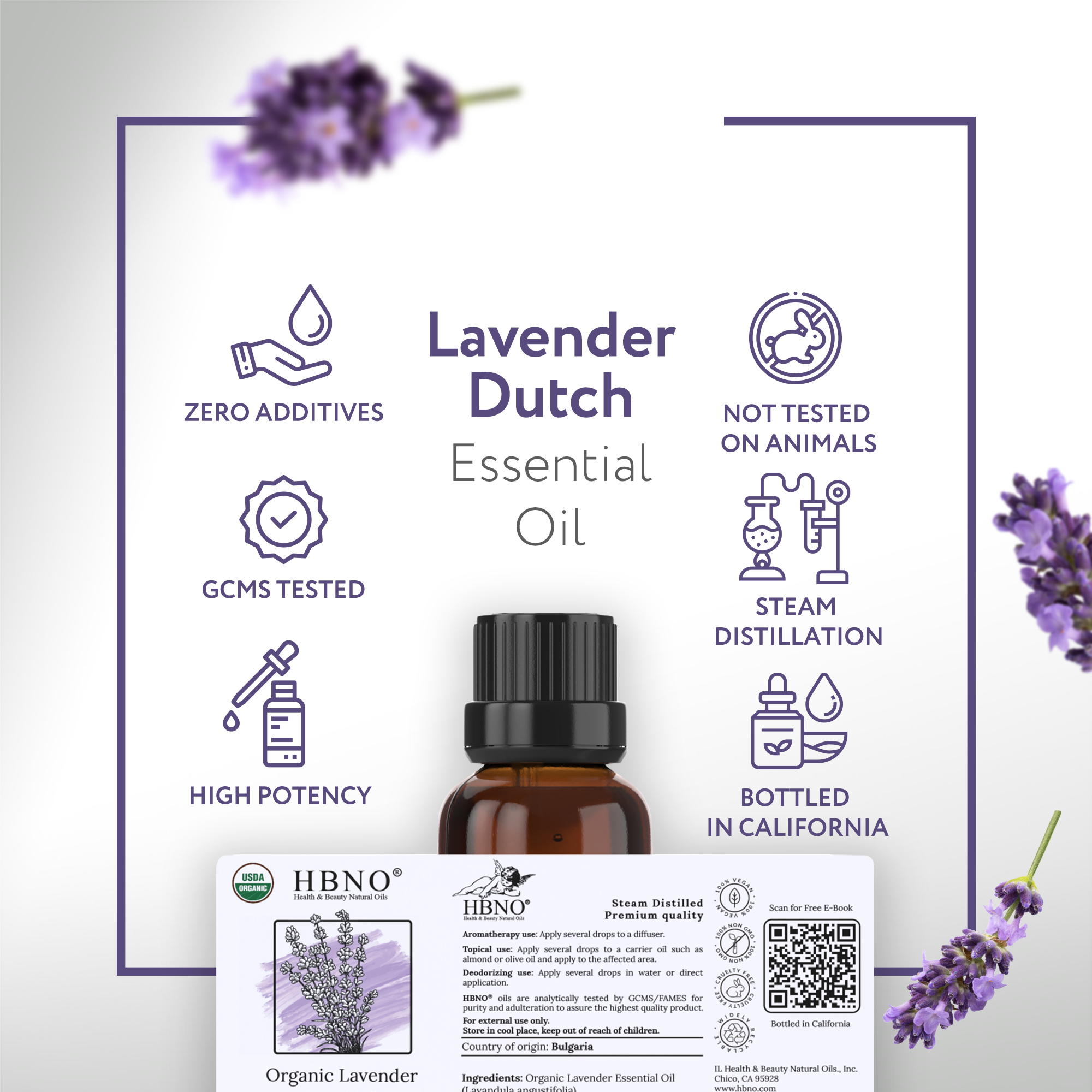 Lavender Essential Oil, Organic