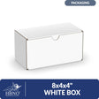 8x4x4″ White Box