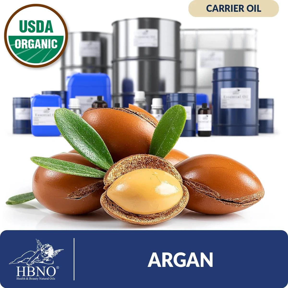Organic Deodorized Argan Carrier Oil