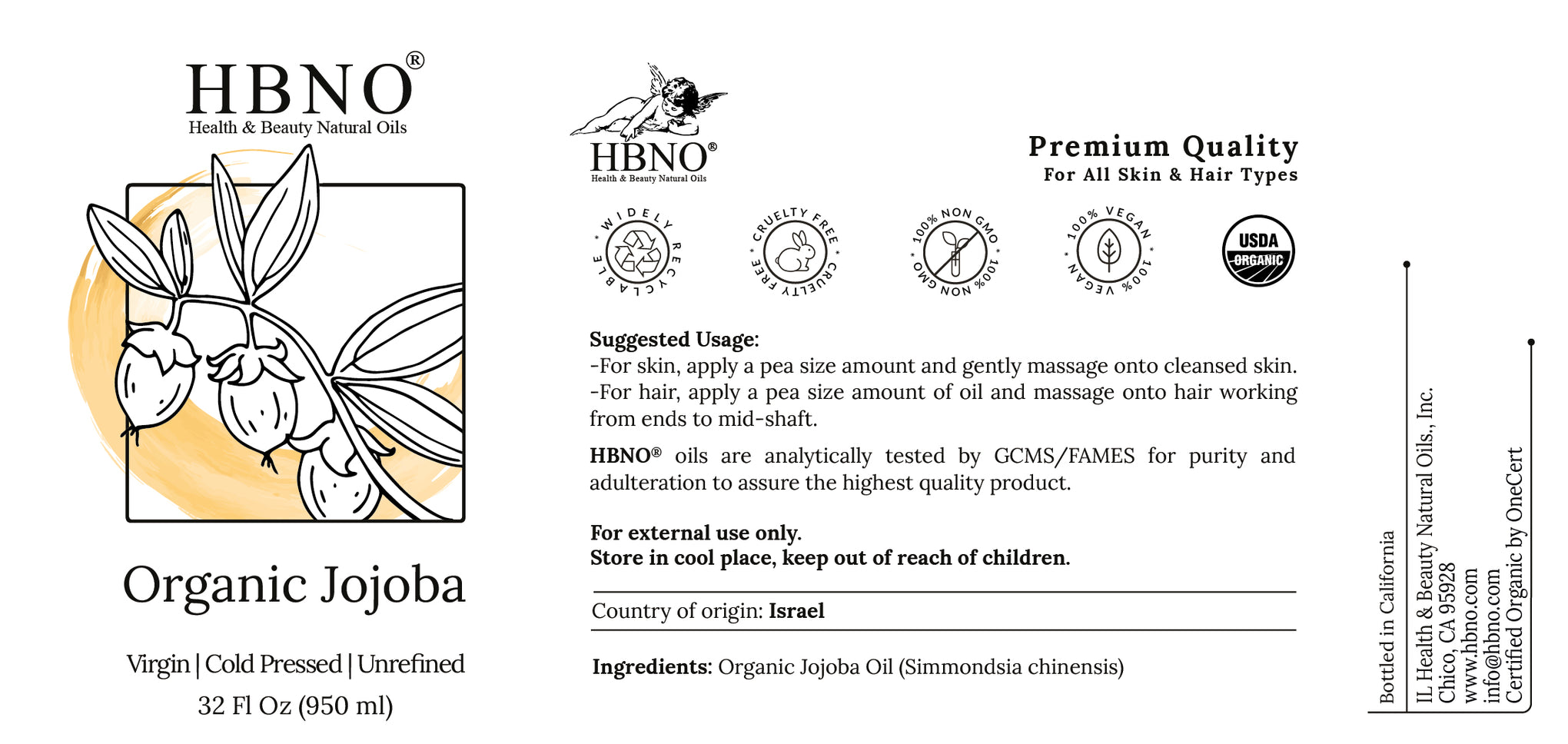 Jojoba Carrier Oil Refined