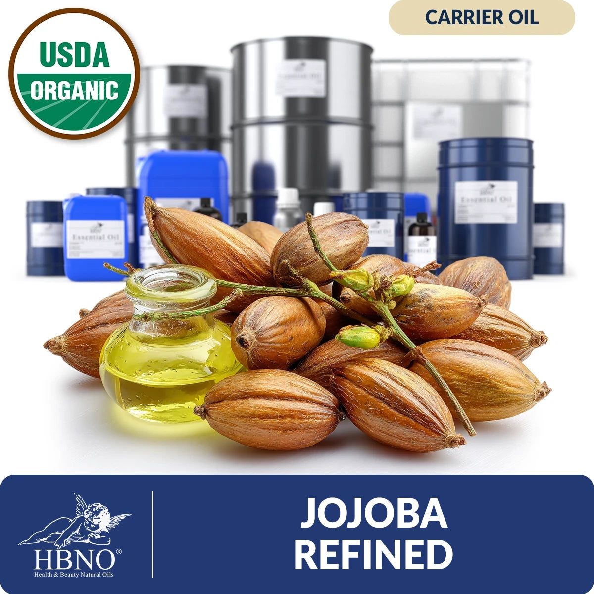 Refined Jojoba Carrier Oil
