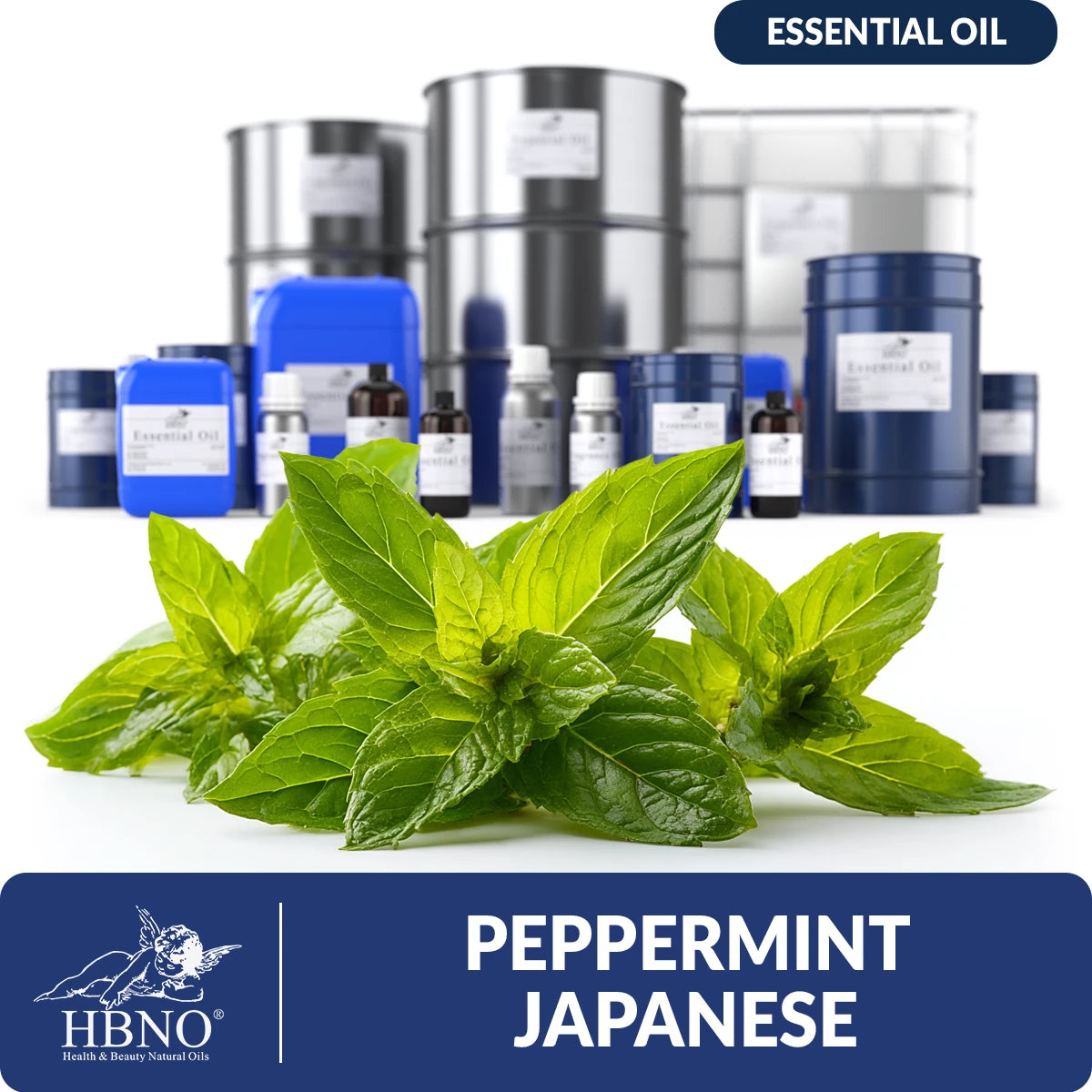 Peppermint Essential Oil - Mentha Arvensis (Cornmint)