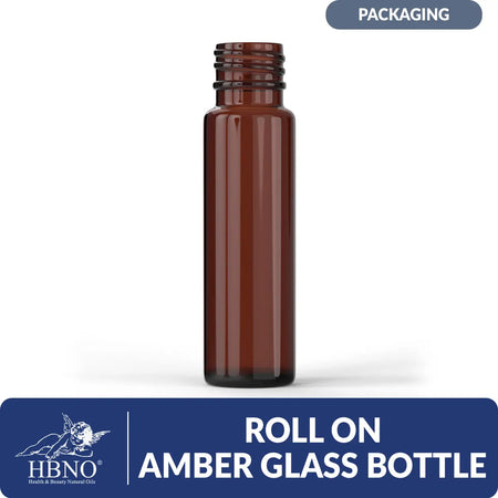Roll on Amber Glass Bottle